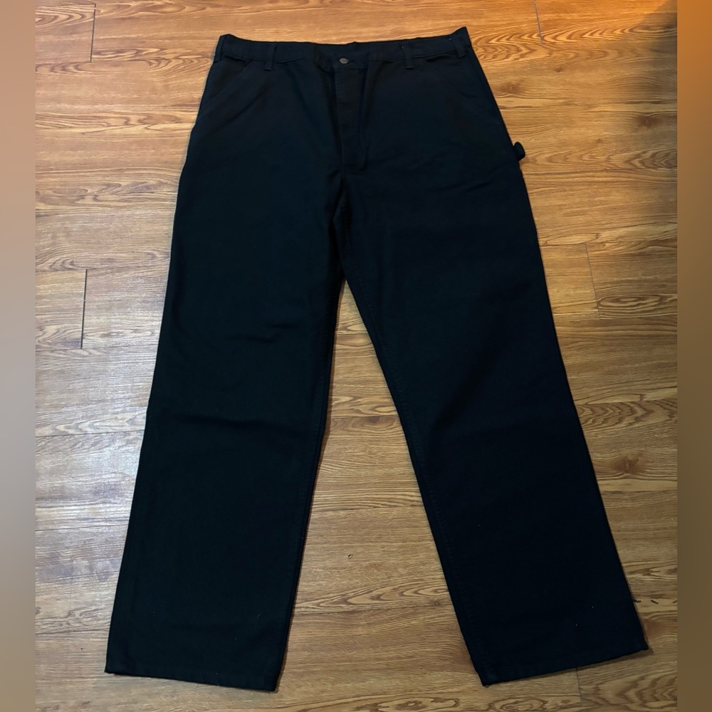 Carhartt Men’s Loose Fit Washed Duck Utility Work Pants Size 42x34 - NWT - Picture 2 of 7